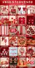 Haohe❤ 24-piece complete living room decoration set
