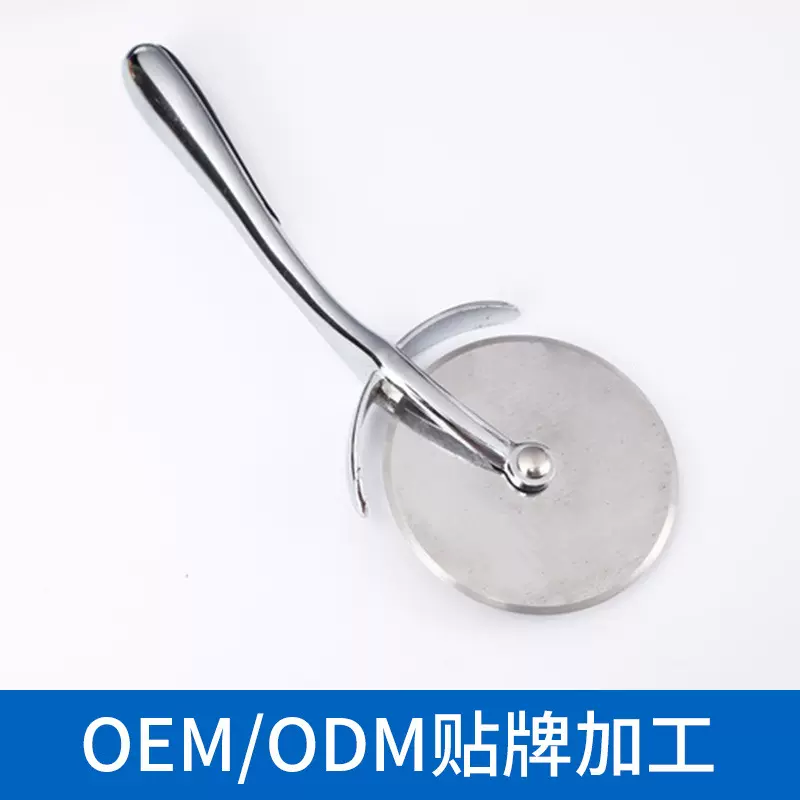 厂家披萨滚刀不锈钢切油条切刀切披萨切面轮刀家用烘焙工具定制