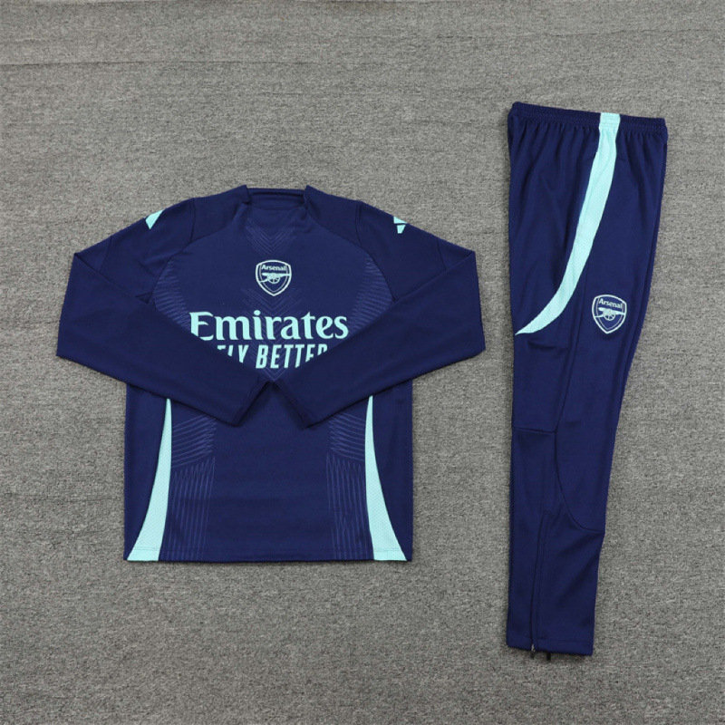 Jugadores fanáticos trajes de entrenamiento de mangas largas Real Madrid trajes de adultos Barcelona Arsenal camiseta de medio tracción Manchester City Juve image 16