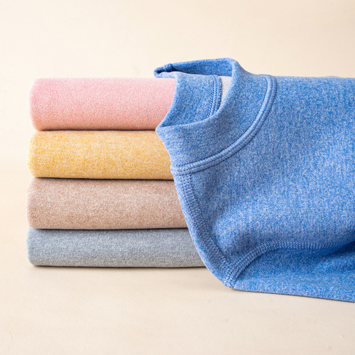 Children's Wool Silk Thermal Underwear Breathable Boys and Girls Pajamas Home Clothes Thickened Baby Autumn Clothes Autumn Pants Set