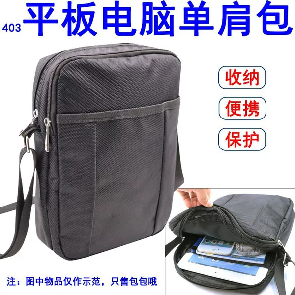 Tablet Bag 10inch iPad Protective Bag Sleeve Outdoor Casual Mobile Phone Coin Shoulder Bag 403