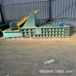 半自动立式60吨液压打包机多少钱甘肃地区125吨废铝废铁压块机器