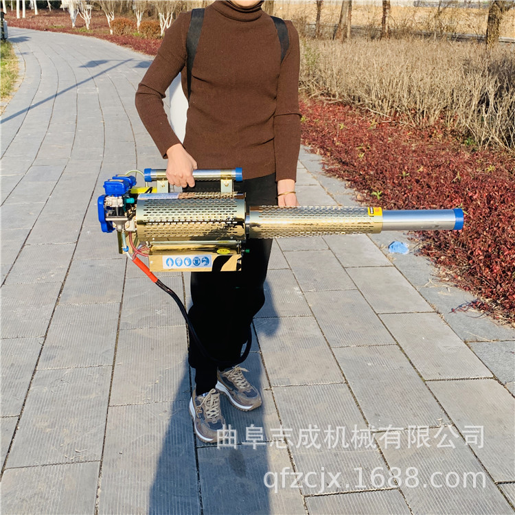 园林杀虫热力烟雾机大棚脉冲式汽油打药机养殖场消杀热雾机120A