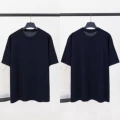 Dark blue knitted logo jacquard sleeves 53