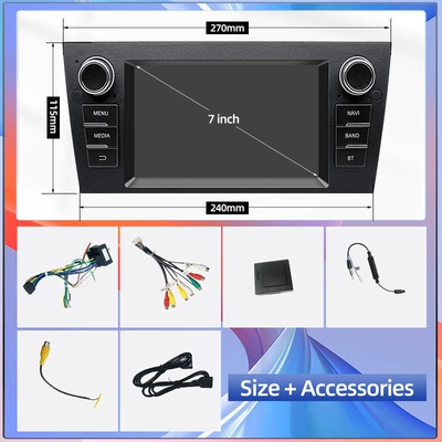 Control Large Screen Navigation Carplay – DVD Navigation