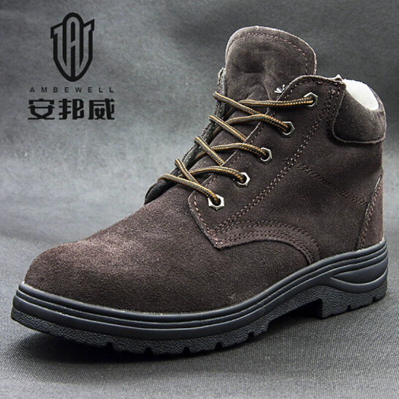 Keep warm demi-season winter safe work shoes