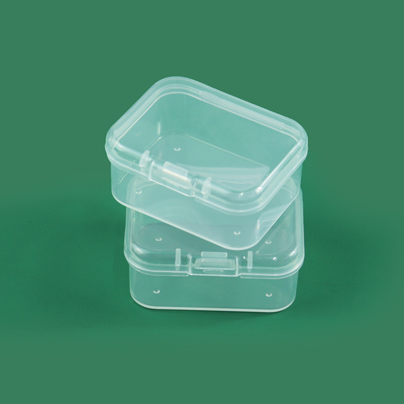 PP塑料盒子长方形透明包装盒电子元器件盒小五金零配件收纳盒包邮