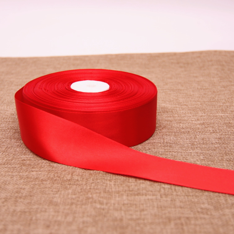 Cintas rojas de seda, cinta de cinta roja, cinta de boda, cinta de cinta