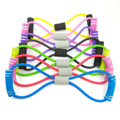 Figure-eight tensioner, chest expansion and shaping device, yoga elastic rubber band, elastic rope, stretch belt, figure-eight tension rope