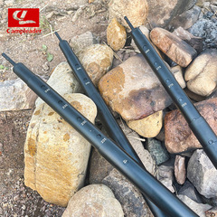 Patented outdoor large canopy pole thickened 37mm aluminum alloy telescopic tent camping awning support pole 2.8M