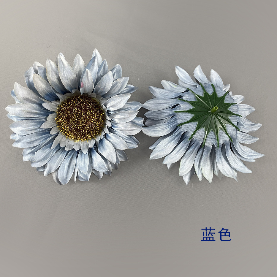 Simulación girasol ins viento decoración de la sala de estar props de fotografía boda al por mayor flores de sol hechas a mano diy regalos de flores falsas