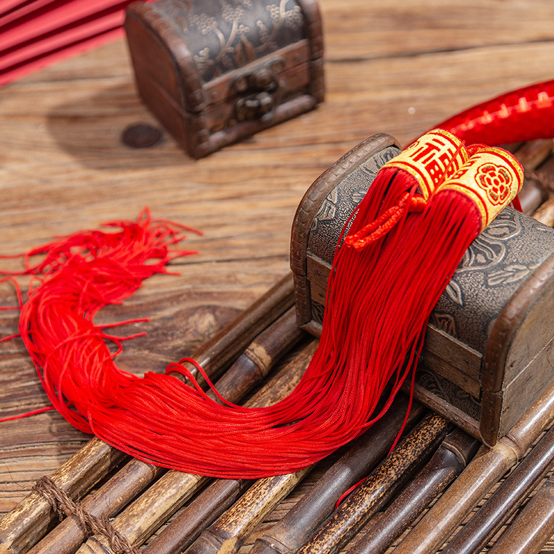 [Fabricante en stock] linterna colgante rojo pimiento caliente cadena linterna al aire libre año nuevo boda inauguración traje borla