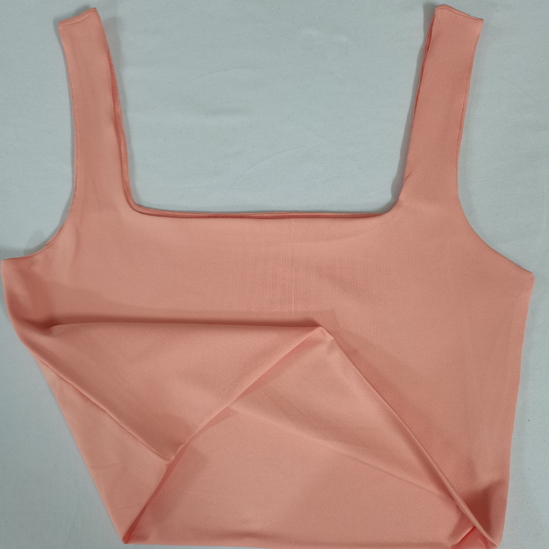 115g Weight Polyester, Milk Fiber Fabric Type Short Top Length Vest Tops Type Holiday, Daily, Selfie Occasion Strap Neckline Slim Fit Type Solid Color Pattern Summer Season Women's Gender Backless Design Casual, Elegant, Streetwear Style Wholesale Women's Casual Elegant Streetwear Solid Color Backless Tank Tops 13