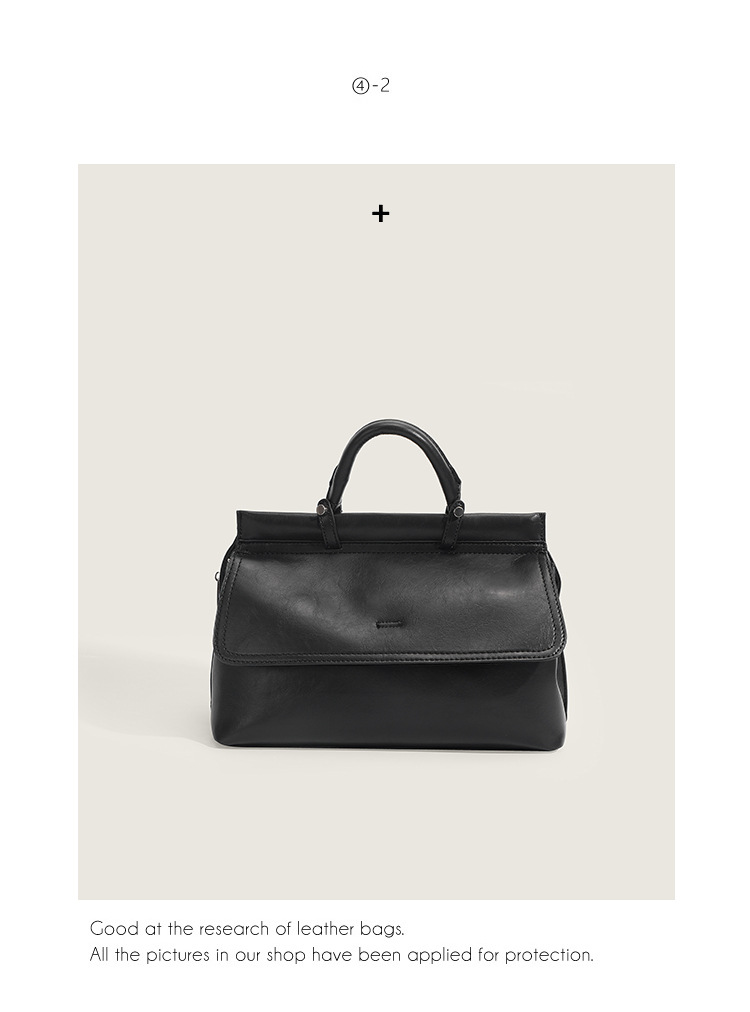 New Women's Bag Fashionable Versatile European and American Retro Foreign Trade Texture Versatile One Shoulder Crossbody Handheld Tote Bag_voghion.com