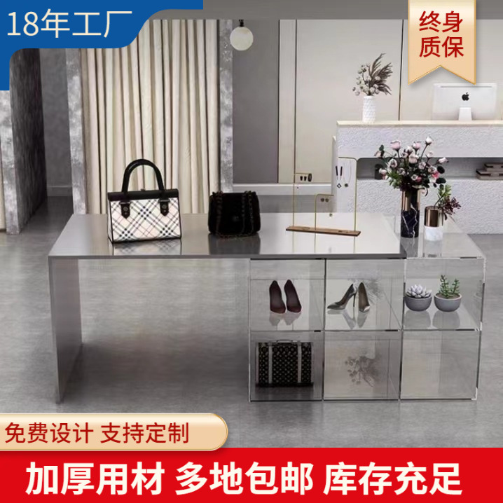 手办桌面首饰品穿戴亚克力展示架杂志模特手办置物防尘展示架定制