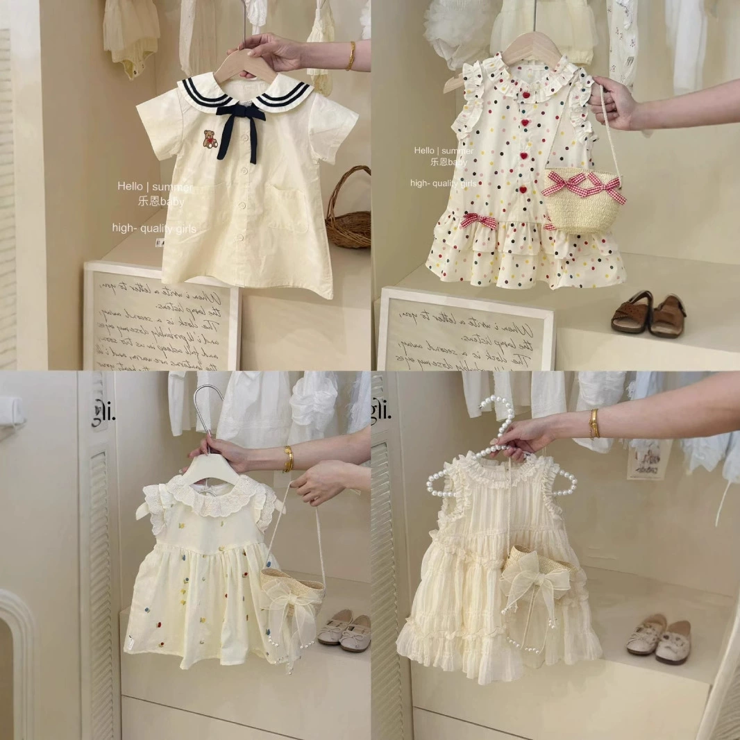 Детская одежда Balaba Huzhou: платья для девочек, летние наряды, прямые поставки с фабрики
