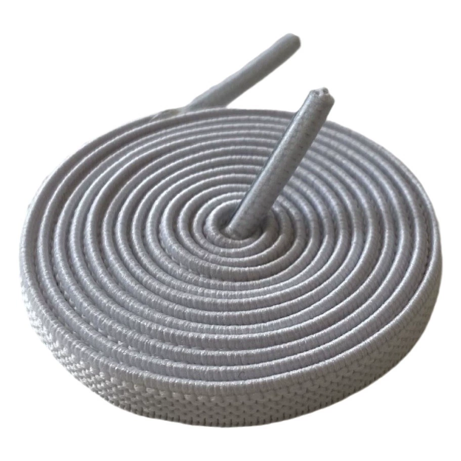 Цветной пучок 8 мм эластичный Эластичный шнурок плоские взрослые дети бесплатно ленивые Шнурки Кроссовки с веревкой оптом