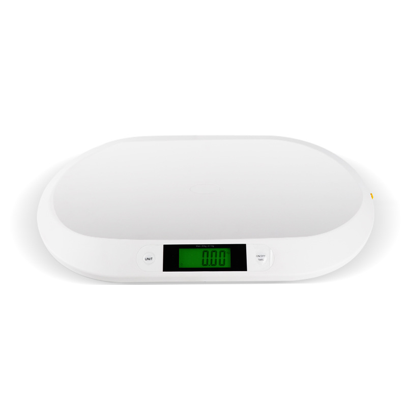 El Comercio exterior nuevo recién nacido peso balanza electrónica con cinta 20kg mini bebé escala paquete escala altura instrumento de medición