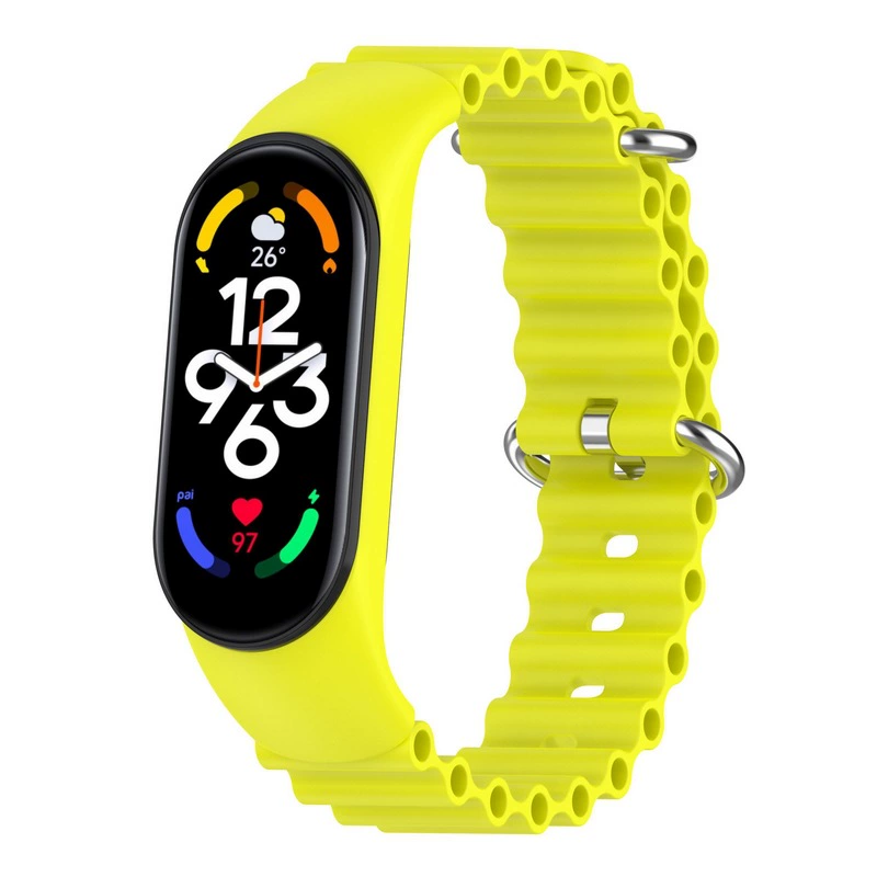 Xiaomi, compatible smart watch, watch strap, universal marine silicone changeable bracelet, 5/4/