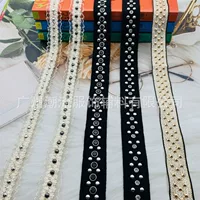Риббон Xiaoxiangfeng, марля, хлопковая лента, лента, заклепка, круглая головка клешня, квадратная клешня с заклепкой, клешня дриля, аксессуары для одежды своими руками