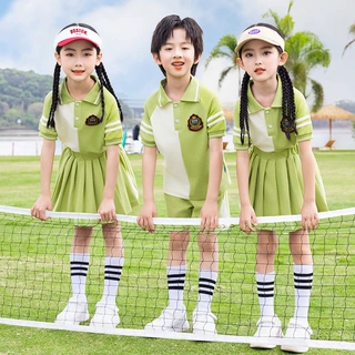 幼儿园园服夏款班服英伦学院风毕业合唱服61儿童小学生表演服装