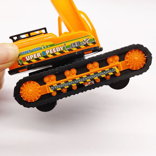 儿童惯性车玩具 挖掘机回力车工程车玩具男孩挖掘机挖土车2-3岁4