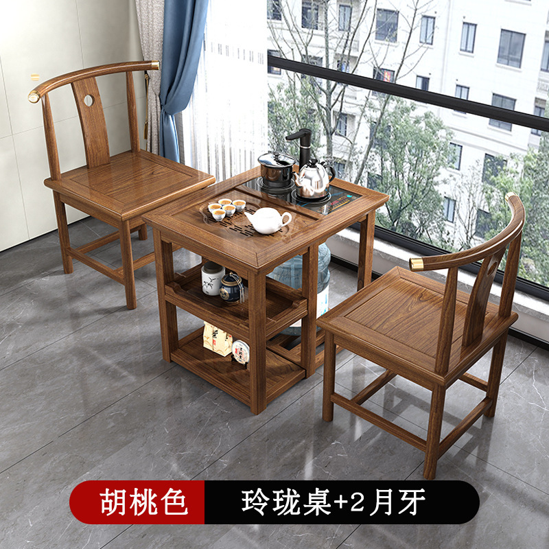 主人椅实木圈椅三件套茶椅单椅中式围椅太师椅官帽椅家用靠背椅子|undefined