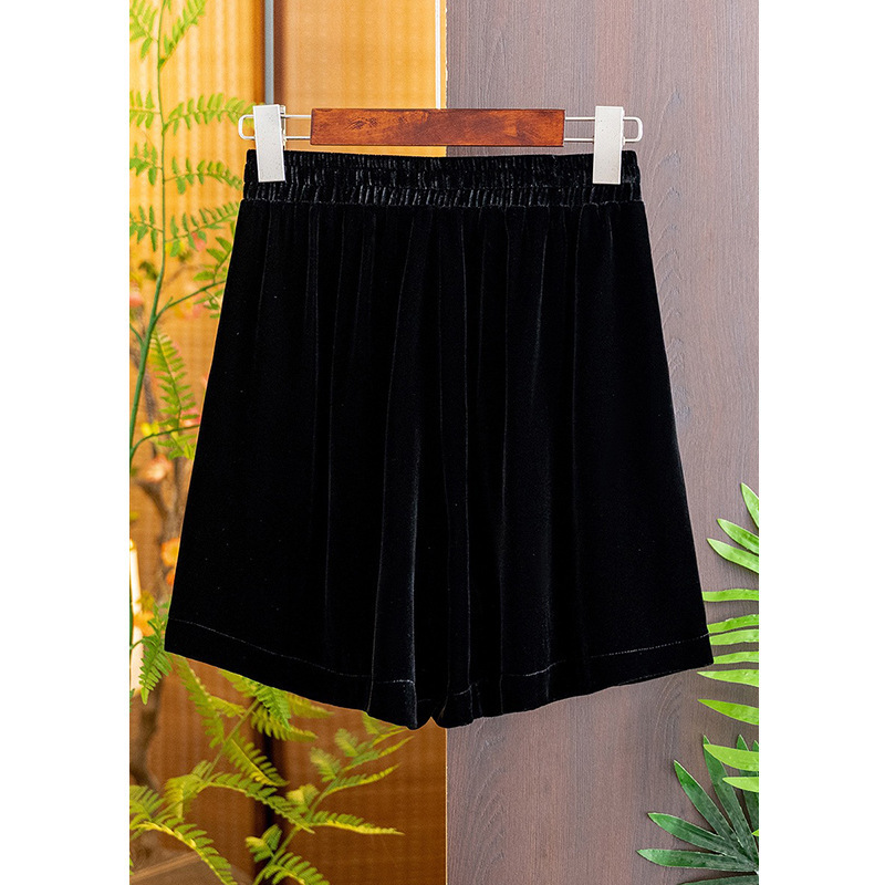 26 Years of New Silk Velvet Shorts That Can Be Worn in All Seasons, Lightweight, Comfortable, Skin-Friendly, High-End, Versatile Silk Shorts