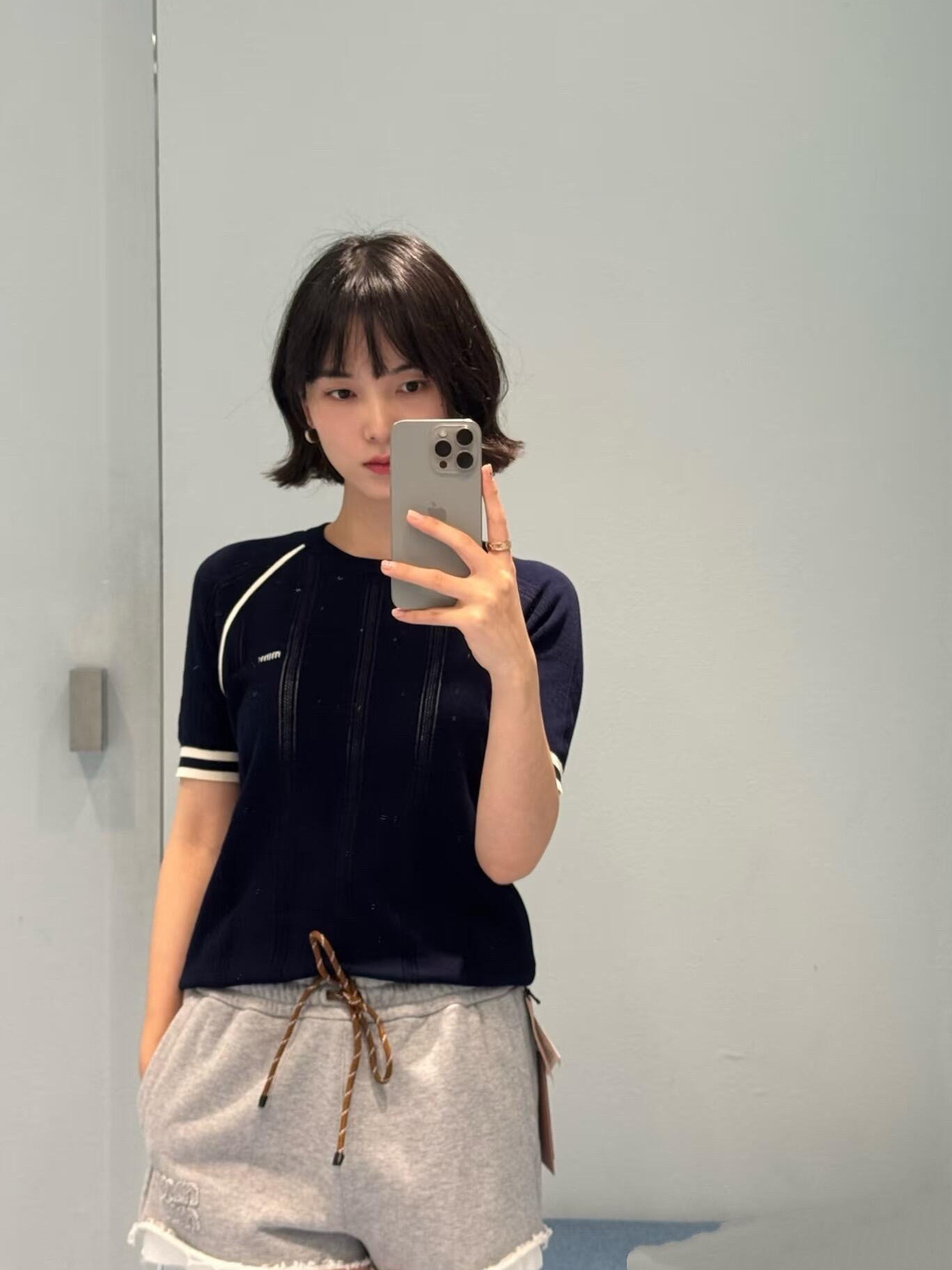 Summer knitted sweater