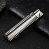 Ome AM293 inflatable lighter wholesale metal portable straight fire and windproof cigarette lighter creative gift direct sales