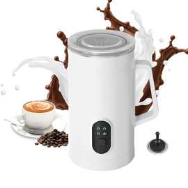 Milk Frother 跨境家用2025奶泡机牛奶加热起泡器奶泡机电动自动