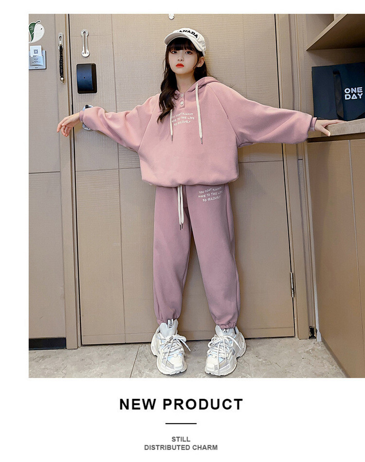 Girls and Auumn Se 2023 New Spring Korean Ediion Popular Fashion Children's Baseball Sui Two piece_voghion.com