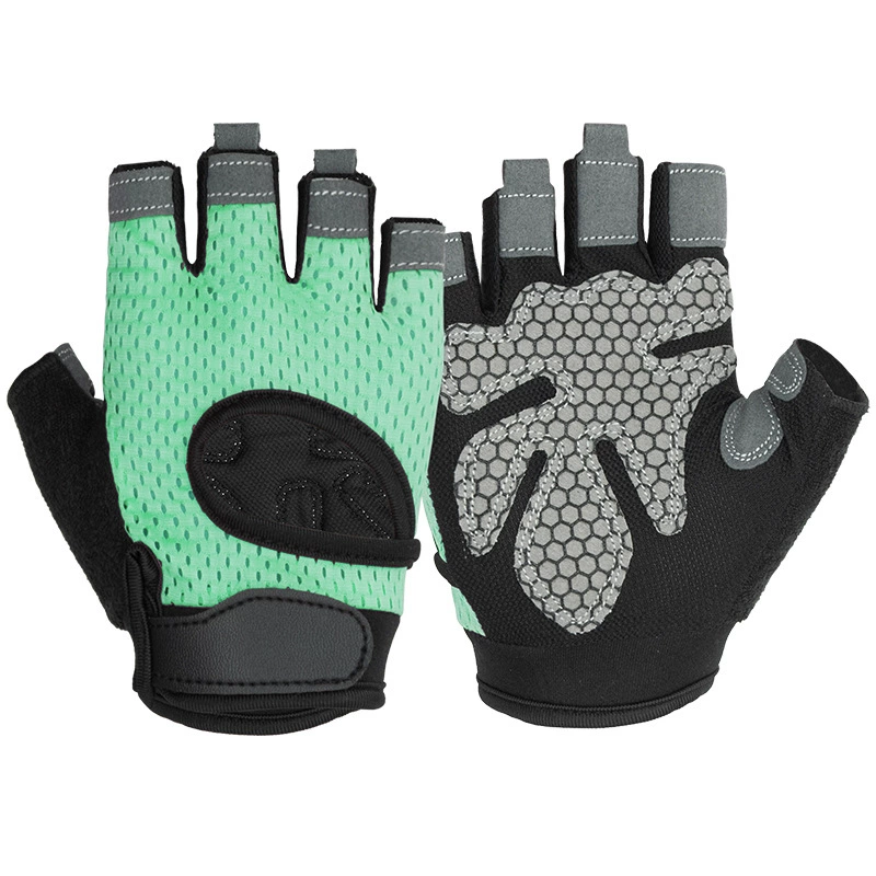 Amazon велосипедные перчатки для йоги женские тренажеры для фитнеса тяжелая атлетика тренировочный железный пояс на запястье перчатки с половиной пальца мужские летние