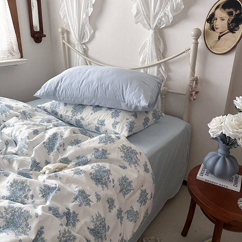 风铃邮局【枕套混搭水蓝】