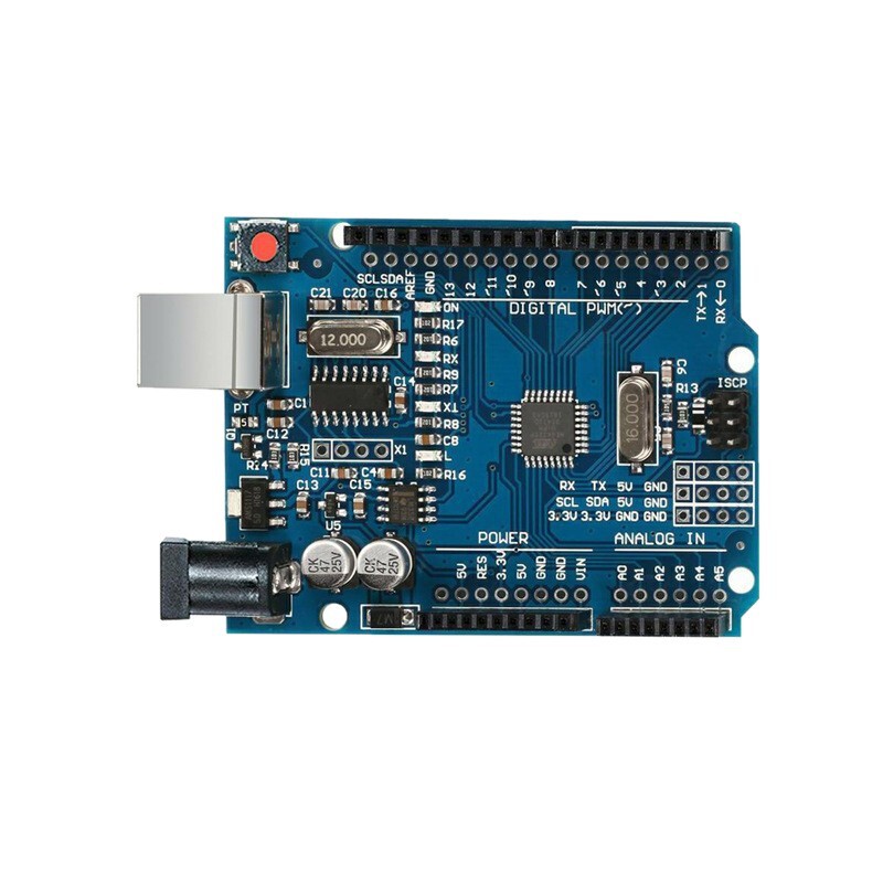 Uno R3 Improved Version Development Board Ch340 Driver Atmega328P Microcontroller Module Compatible with Arduino