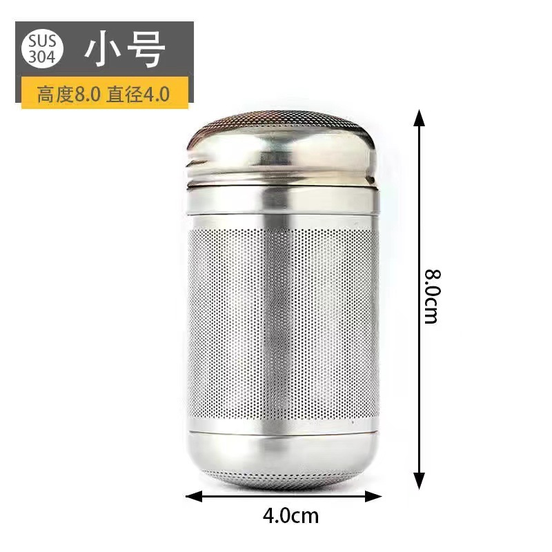 Colador de té de acero inoxidable SUS304, tetera estofada, almacenamiento de té, separación de té, filtro de té, colador de té