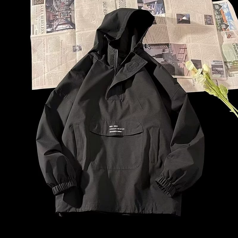 Куртка-штурмовая мужская весенняя и осенняя американская модель с капюшоном