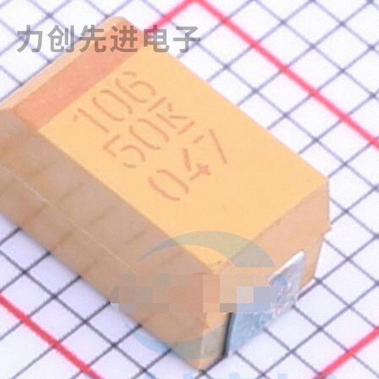 T491X106K050AT 参数 10uF(106) ±10% 50V 钽电容