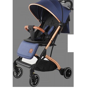 Baby Good Kidsren's Stroller Qz1Pro High View Can Sit and Lie down Light Foldableing Stroller Doll Play Lightweight