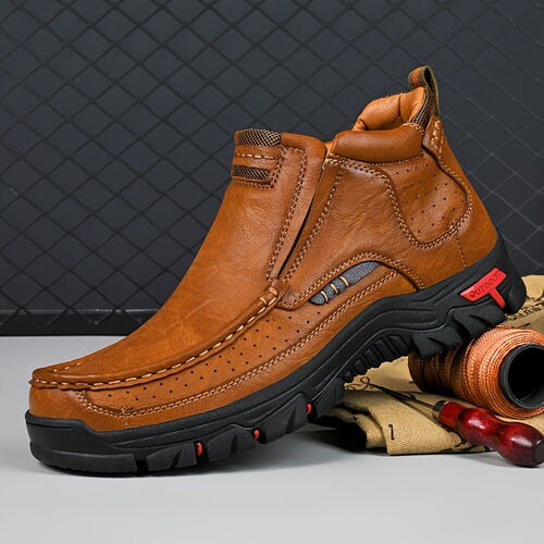 Men's Mid Top Casual Hiking Boots Slip Resistant