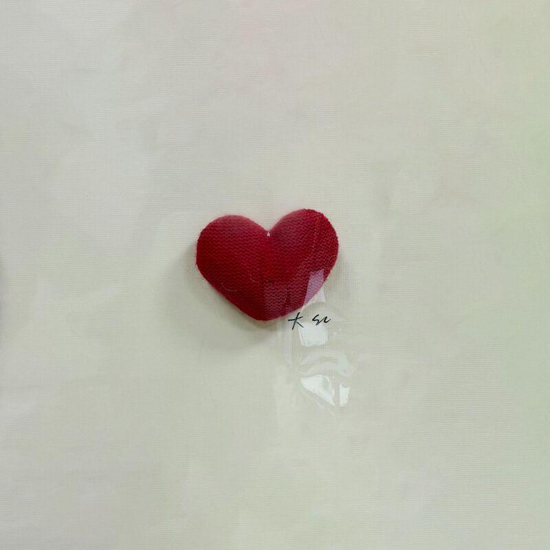 布艺手工diy配件 充棉立体毛线爱心配饰 鞋帽童装辅料 细毛线桃心|undefined