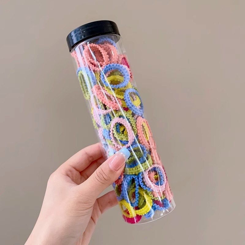 Banda de goma de los niños no lastia el pelo pequeña niña corbata pelo cuerda bebé tocado Corea del Sur chica durable alta elástico cabeza