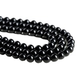 Натуральные турмалиновые бусины, черный турмалиновый аксессуар, DIY, оптовые продажи