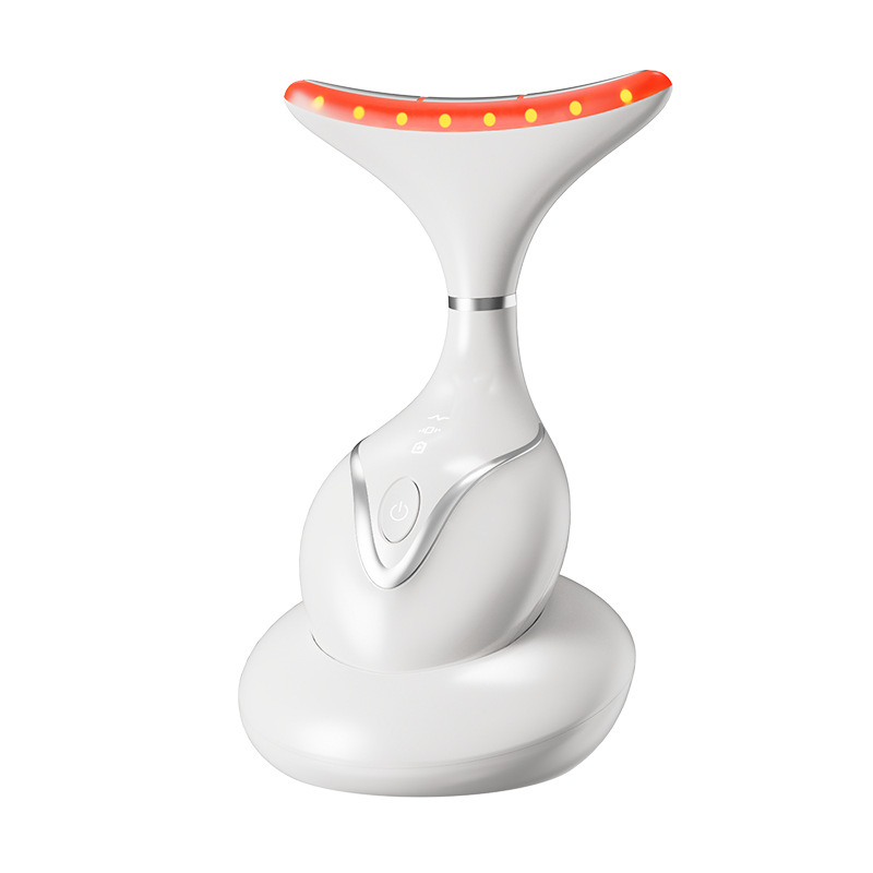 EMS美顔器 Vフェイス美顔器 首・顔マッサージ導入器 顔のしわ取り器 美容器 肩・首痩せ顔|undefined