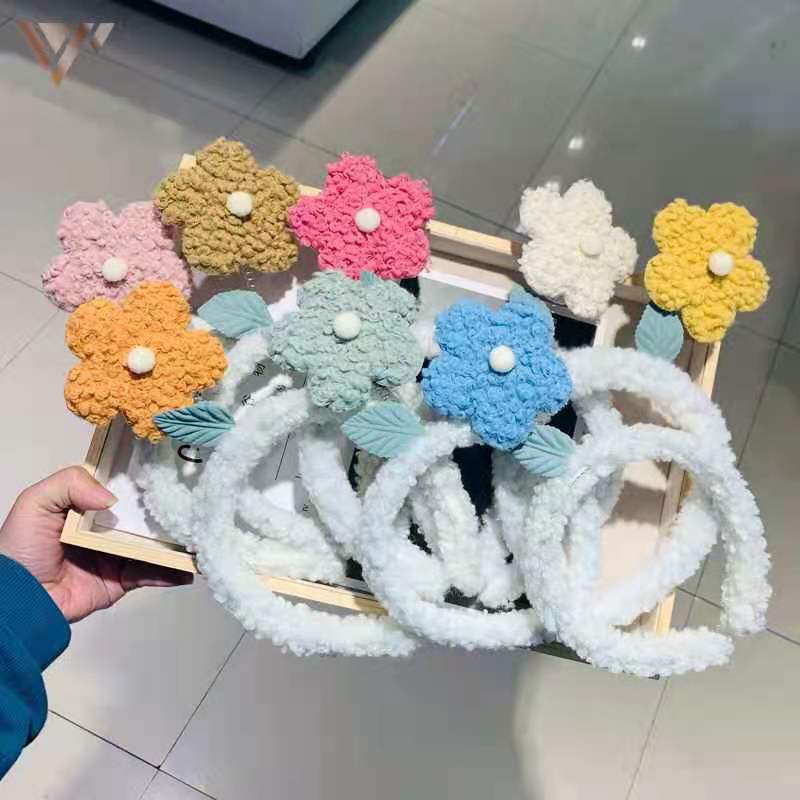 Mode Blumen Tuch Handgemachtes Haarband 1 Stück display picture 3