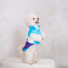 Dog clothes, warm pet clothing, winter fashion windproof dog clothes, small and medium-sized dog clothes