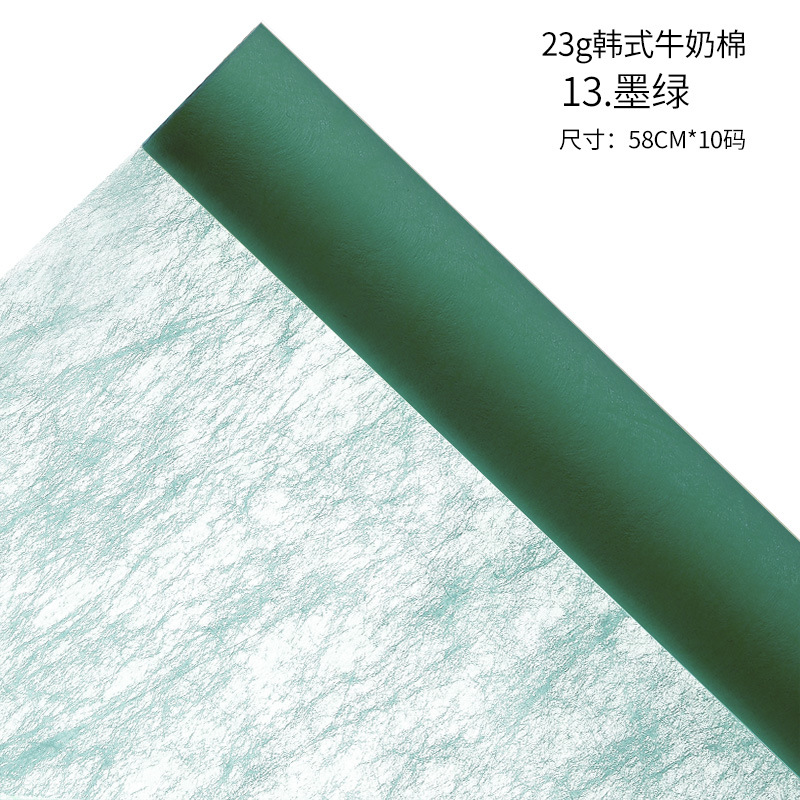 Papel de regalo de flores Papel de pera Papel de algodón Papel perlado Ramo de papel de regalo de flores Papel de embalaje de flores Pastel de hornear Papel de forro al por mayor