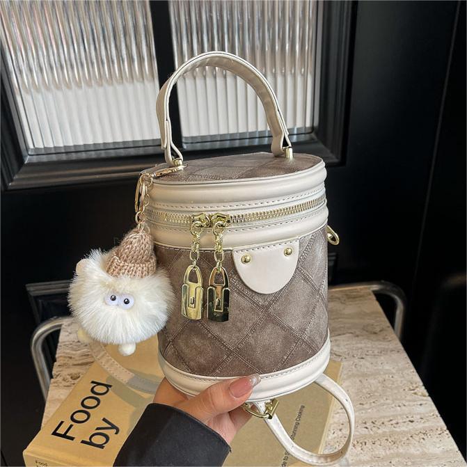 Bolso de mano popular este año, bolso de mano caliente para mujeres 2024, nuevo bolso de tendencia universal, bolso de balde de color de choque de alto nivel