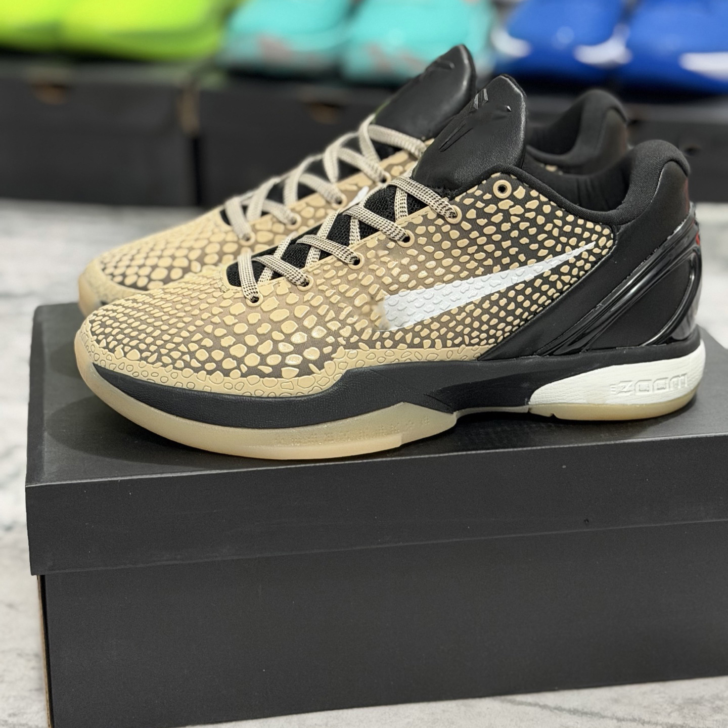 Zapatillas de Baloncesto Kobe 6 de Caucho, Transpirables, Antideslizantes y con Amortiguación para Deporte