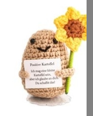 Muñeco Tejido a Mano de Felpa Decorativo para Escritorio y Regalo image 32